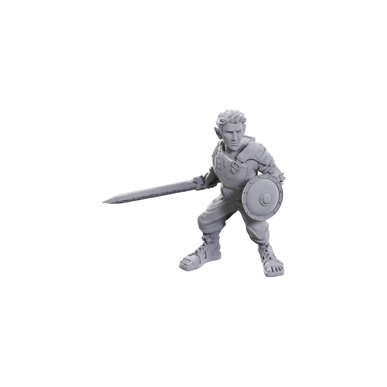 Critical Role Unpainted Miniatures: Orym, of Air Ashari & Fresh Cut Grass Wave 23 image 0